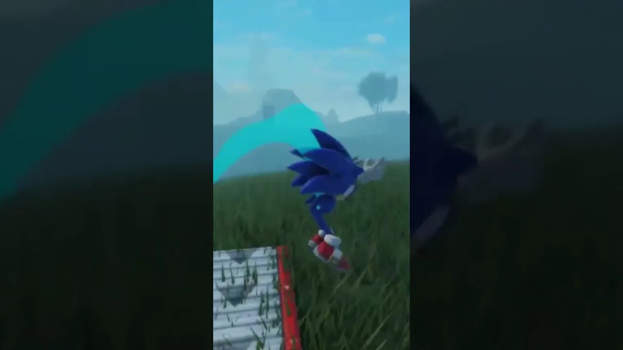 This Sonic Frontiers Roblox Game game is unplayable #shorts #roblox