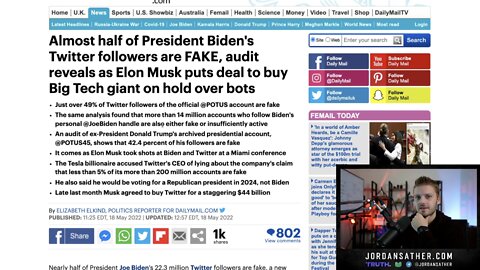 Report Claims Almost HALF of Joe Biden's Twitter Followers are FAKE