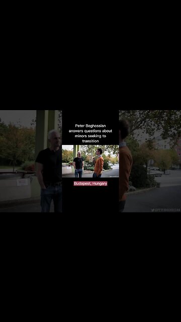 Peter Boghossian gives HIS stance on child sex changes #transkids #streetepistemology #reaction