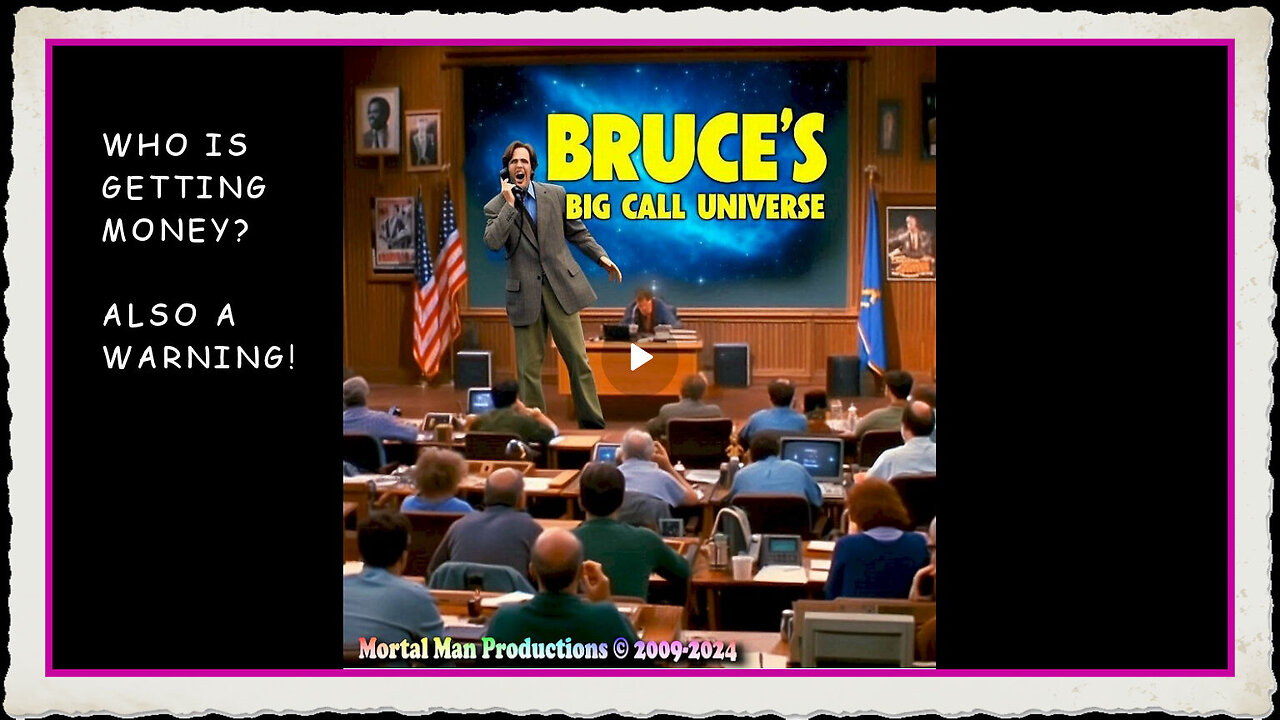 Bruce's Big Call Intel Segment - 8-8-2024 PM - WHO IS GETTING THE MONEY - PLUS A WARNING