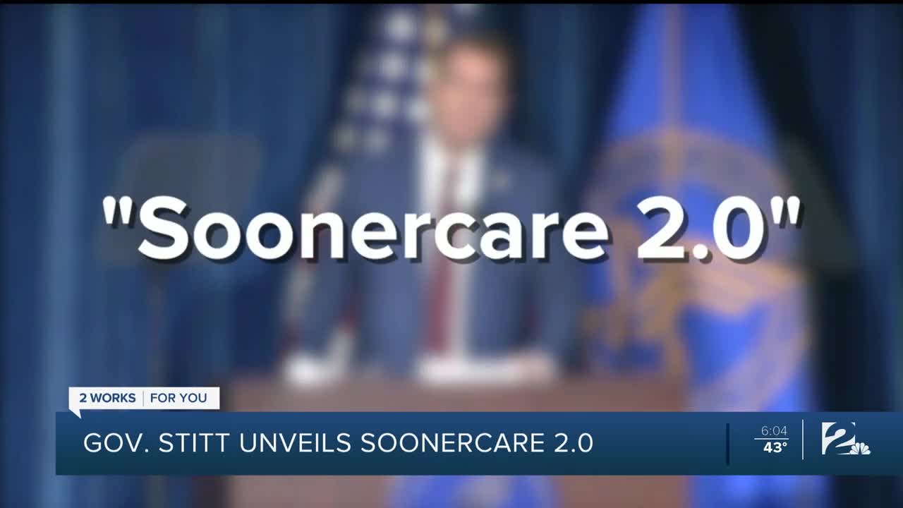 Gov. Stitt unveils SoonerCare 2.0
