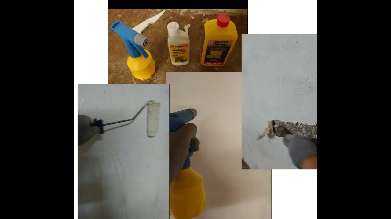 Wallpaper / hangings removal - quick guide #Tapeten Entfernen #Skidanje Tapeta #hangings