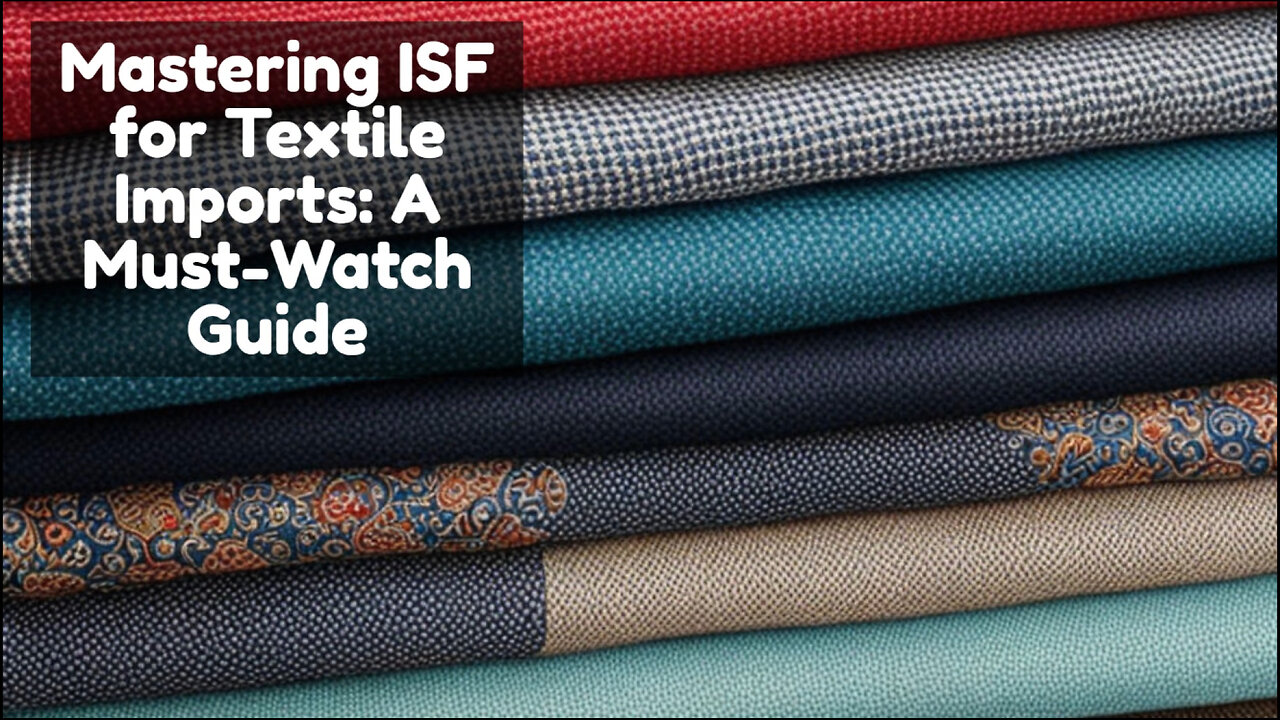 Demystifying ISF: Ensuring Smooth Textile and Apparel Imports