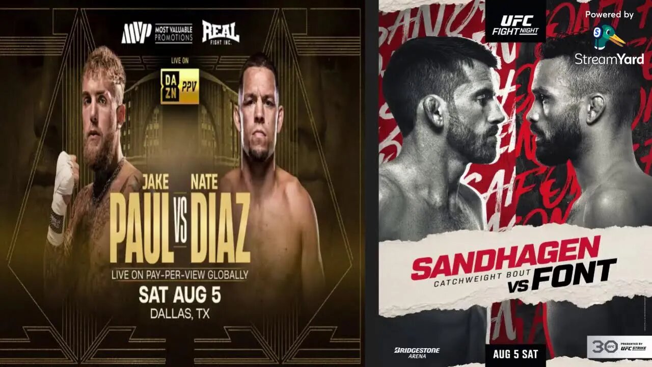 Post :Paul vs Diaz/ Sandhagen vs Font (UFC) MY PREDICTION WAS SPOT ON CORRECT!!