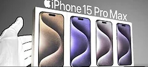 Iphone 15 pro max unboxing