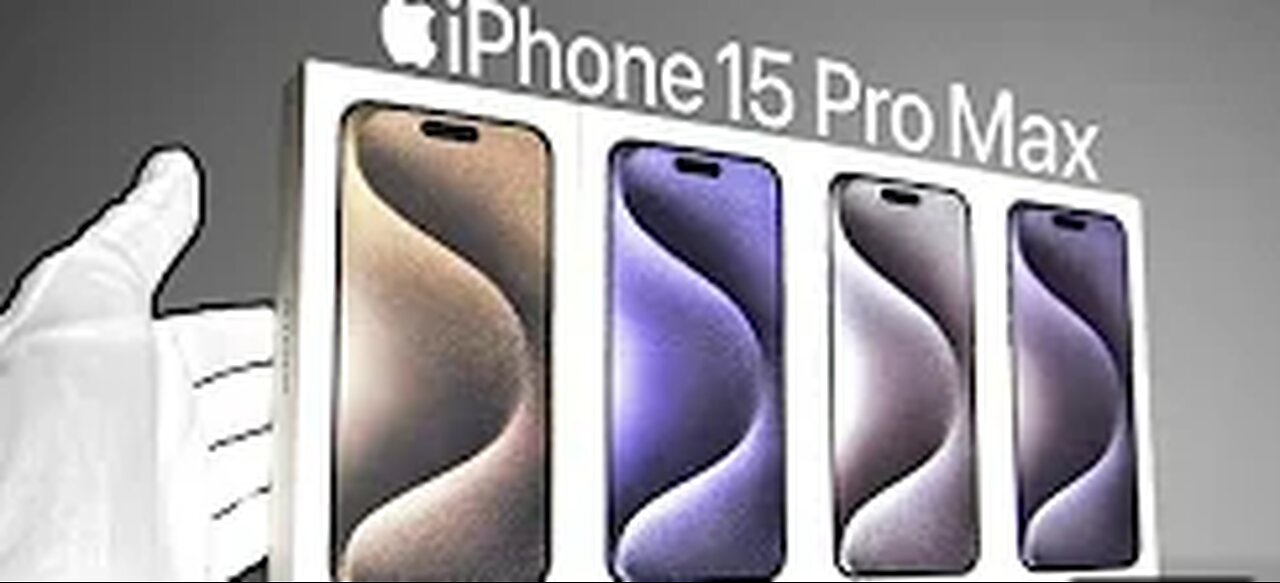 Iphone 15 pro max unboxing