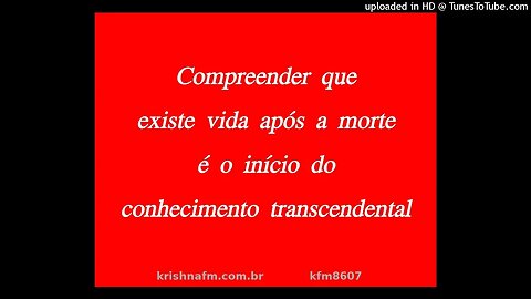 Compreender que existe vida após a morte é o início do conhecimento transcendental kfm8607