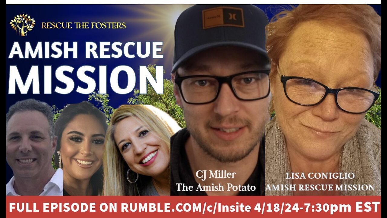 Rescue The Fosters w/ Special Guests: CJ Miller (The Amish Potato | ARM) & Lisa Coniglio (ARM)