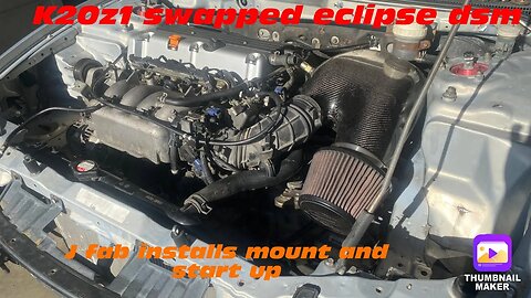 Mitsubishi eclipse dsm k20z1 swap part 5