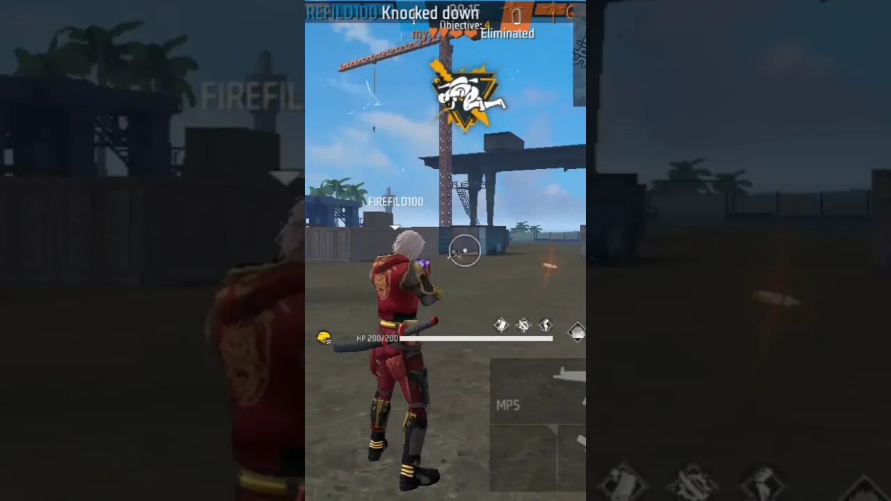 আমি একটাকে মারলাম বন্ধু একটাকে মেরে দিলো।#shorts #firefild100