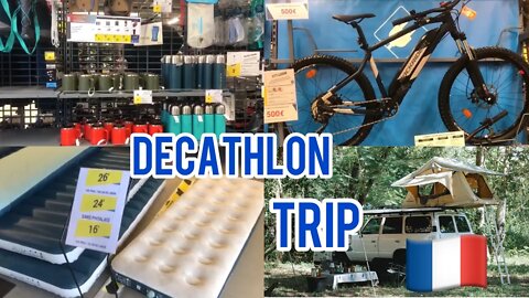 trip supplies decathlon france 🇫🇷 ديكاتلون فرنسا باريس جميع لوازم الرحلات البرية و البحرية.