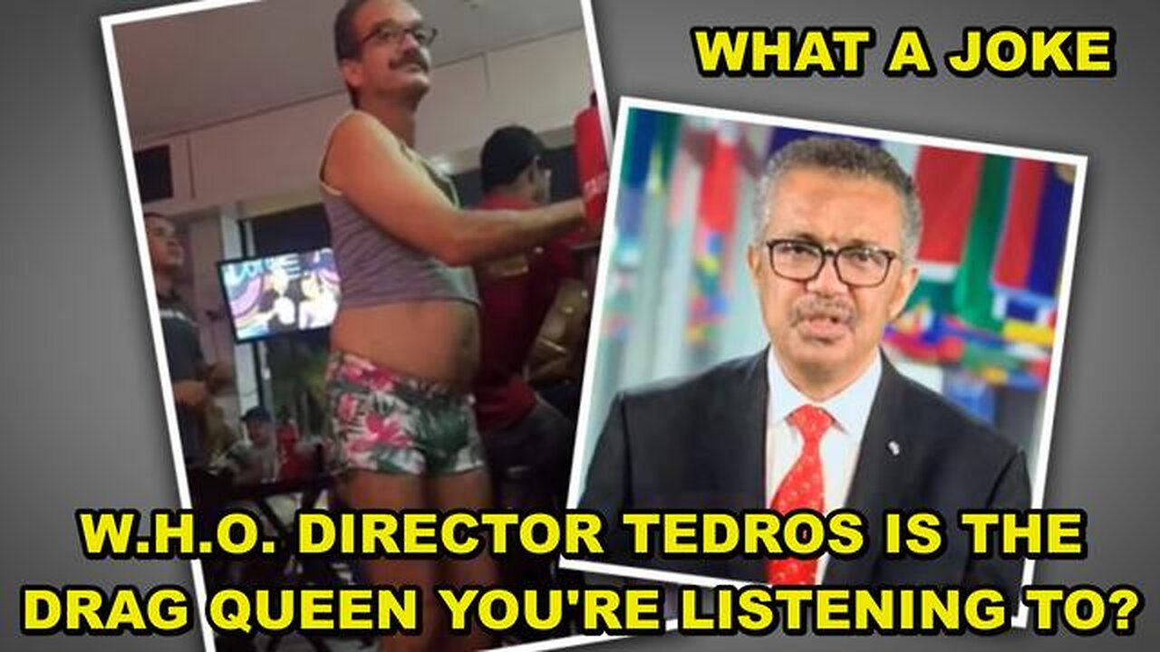 MORE INFORMATION ON "MPOX" AND W.H.O.'S DRAG QUEEN TEDROS - WHAT YOU NEED TO KNOW AND HOW TO RESPOND