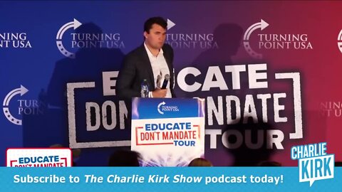 Charlie Kirk Befuddles Feminist By Asking What A Woman Is