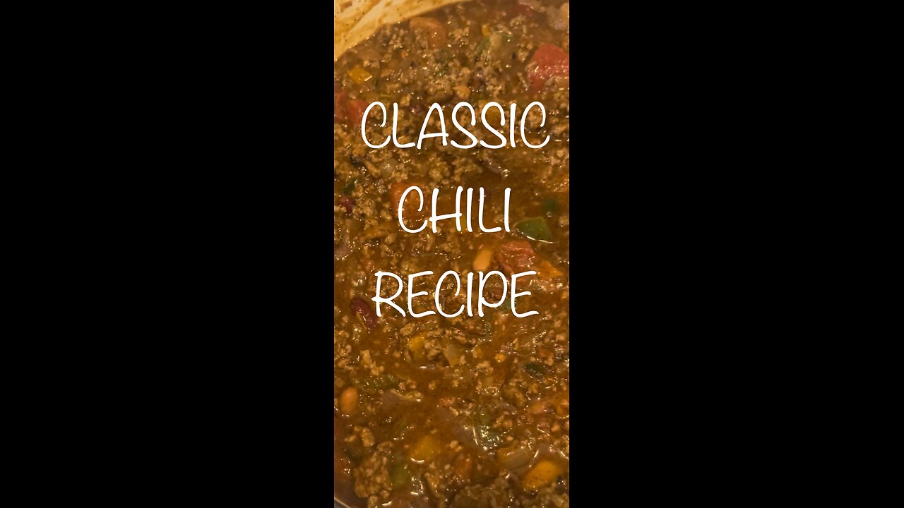 Easy Go To Chili Recipe!!