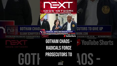 Gotham Chaos - Radicals Force Prosecutors to Give Up #shorts