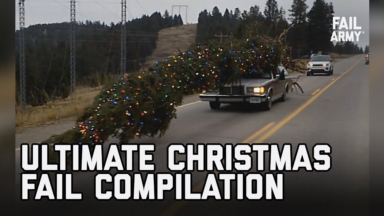 The Ultimate Christmas Fail Compilation - The 8 Fails of Failmas