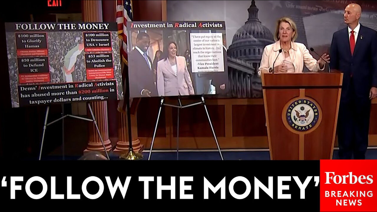 Shelley Moore Capito Directly Accuses Biden Bill Of Funding 'Anti-American' Groups