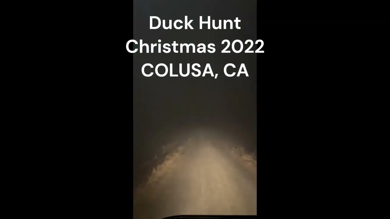 Duck hunting Christmas 2022