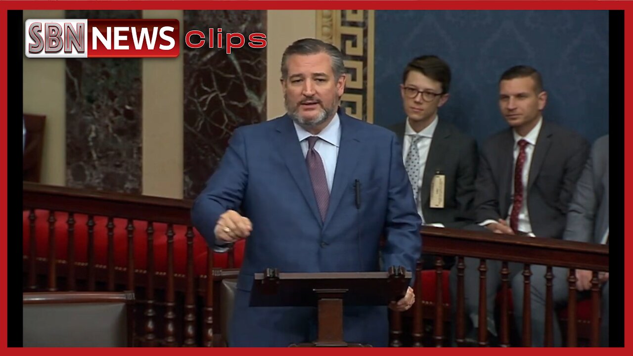 Ted Cruz Excoriates Mask Mandate in Angry Senate Speech - 2777