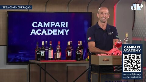 Aprenda a fazer Campari Tonic com a Campari Academy