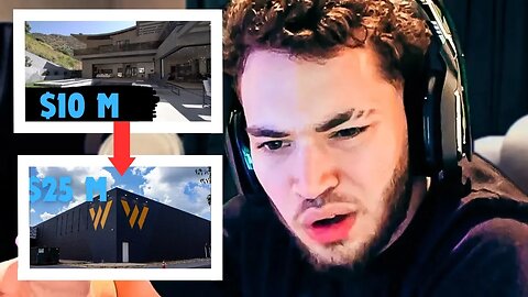 Adin Ross SELLS Beverly Hills Mansion and BUYS Warehouse…