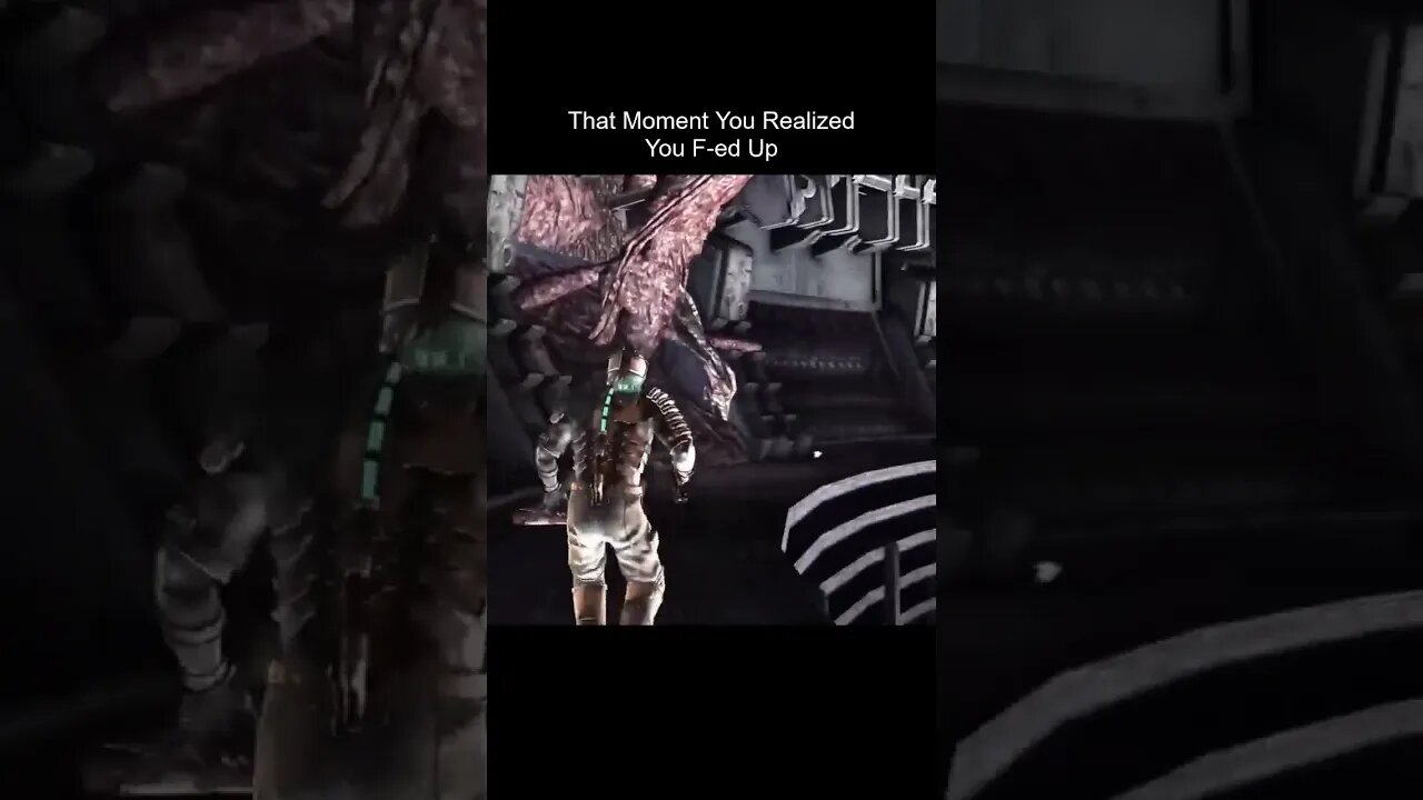 Acceptance 😔 Dead Space #gameplay #letsplay #shorts #streamer