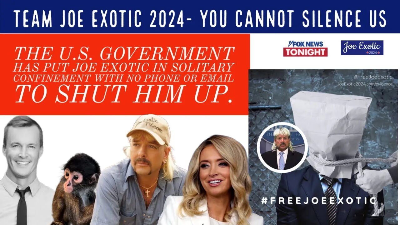 Joe Exotic Press Secretary Mike Robison Speaks with Kayleigh McEnany on @FoxNews