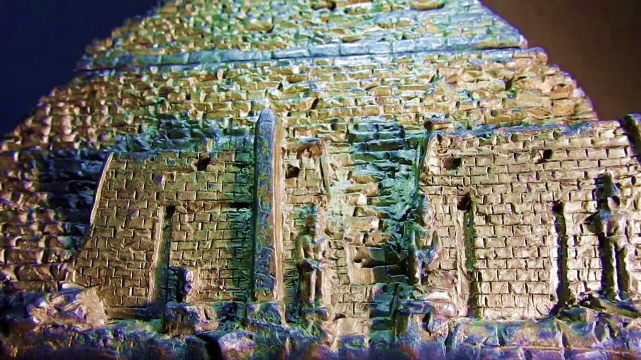 Luxor Temple. clip 2 holographic colour changes. 6.38