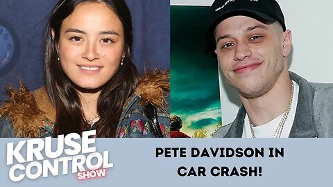 Pete davidson in CAR ACCIDENT!