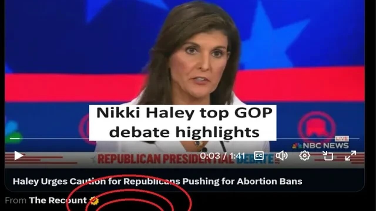 Nikki Haley GOP Debate Nov 8th Top 3 Highlights no video