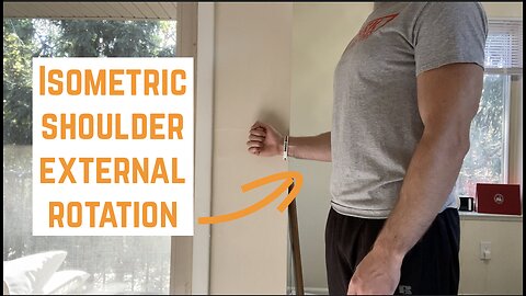 Isometric Shoulder External Rotation