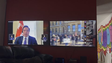 The difference between what main stream media says and the truth side by side