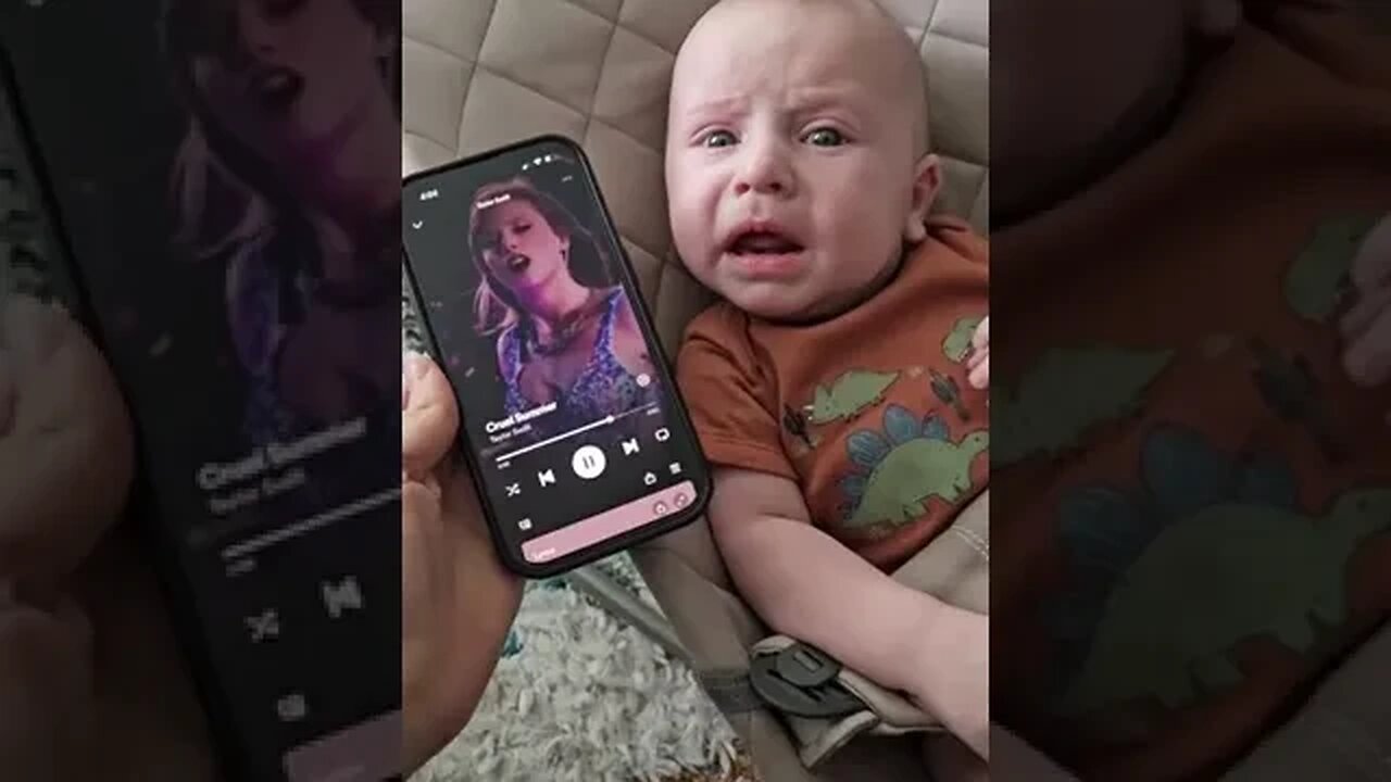 Lil bro just needed some Taylor Swift (Via: rockymountainsmama/tiktok) #music #taylorswift #fyp