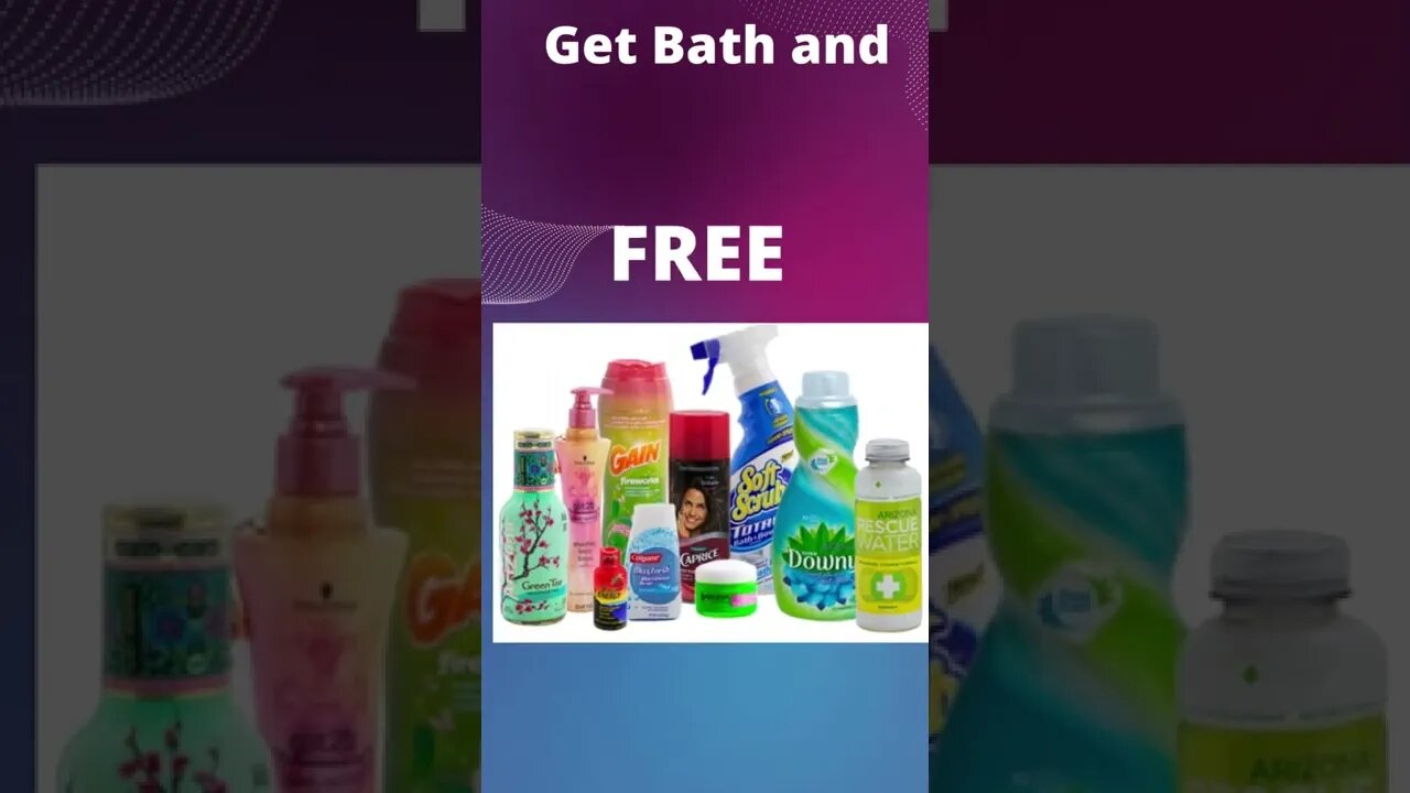 Get Bath and Body Works Samples Now! #sabircool #shorts