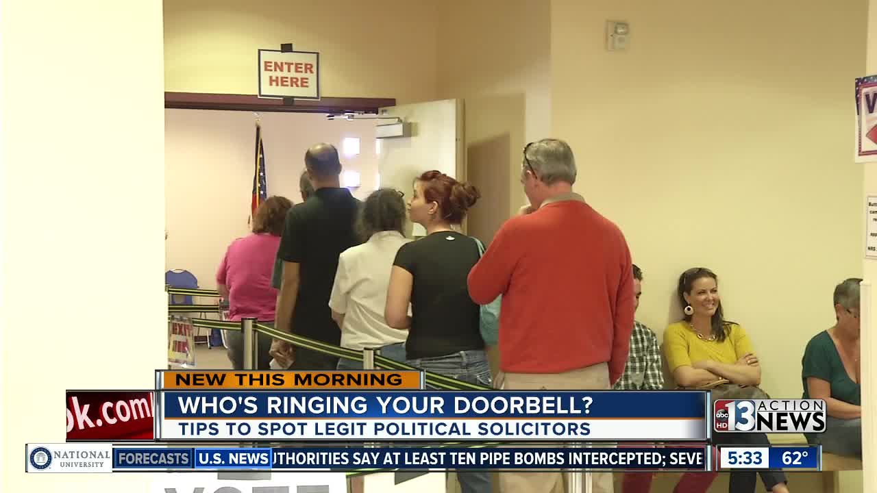 Who is knocking on your door? Tips to avoid political canvassing fraud