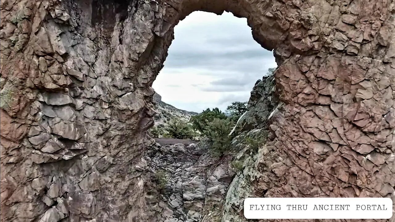 Flying thru an Ancient Mystical Portal, Vortex Activation