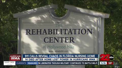 14 people died after nursing home loses power post- Hurricane Irma