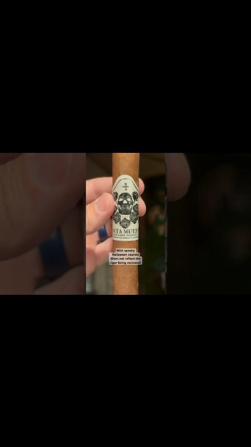 TOO SCARY #cigar #cigars #luxury #scary