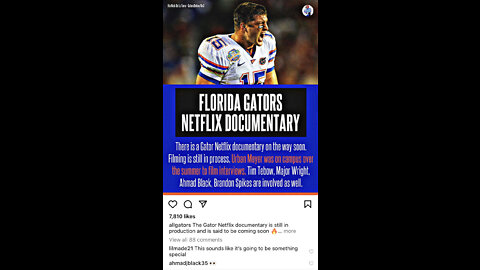 Netflix Doing Story On Tebow, Meyer & Florida Gators!! Is This What We Really Want??