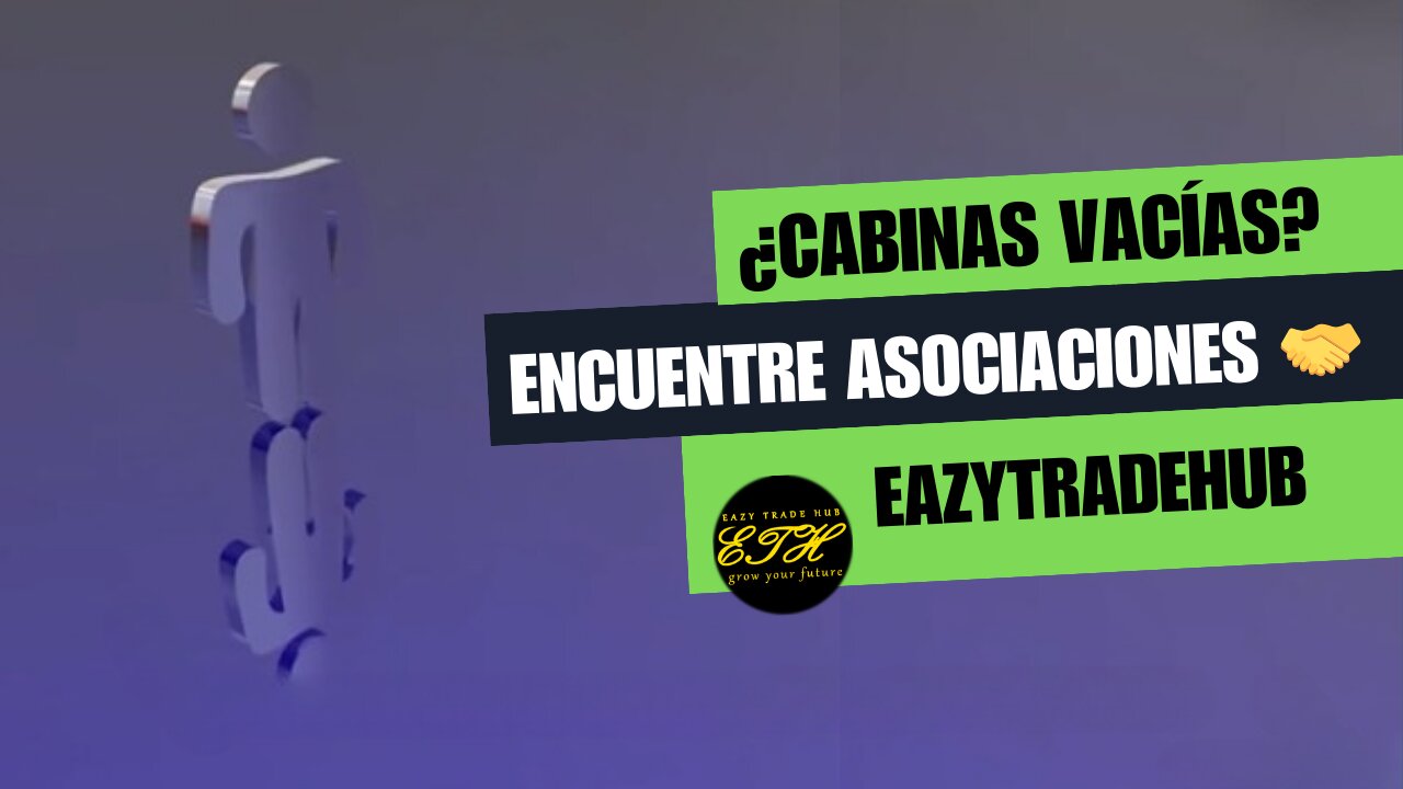 ¿Cabinas vacías, sueños rotos? Llene sus eventos con eazytradehub.com