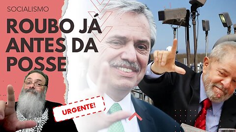 LULA já acertou 3.8 BILHÕES do BNDES para ALBERTO FERNANDEZ antes da POSSE, daí por que o MERCADANTE