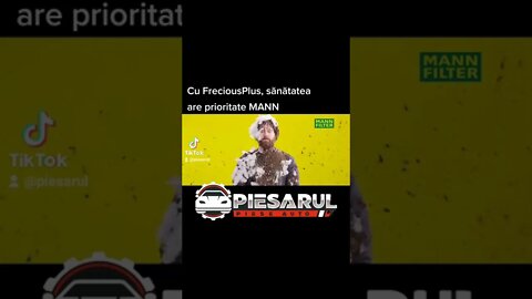 Cu #FreciousPlus, sănătatea are prioritate #MANN #piesarul