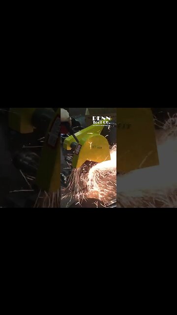 Chop Saw Cutting Metal