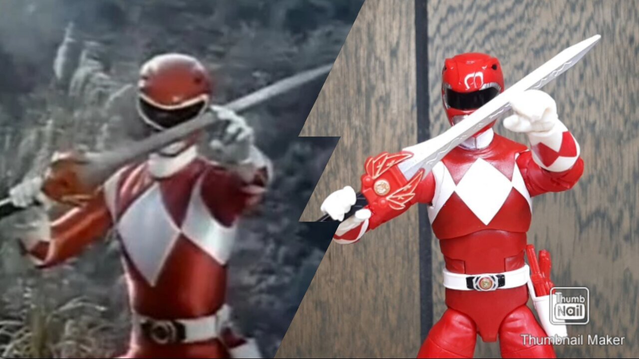 Power Rangers | Stop Motion | Red Ranger