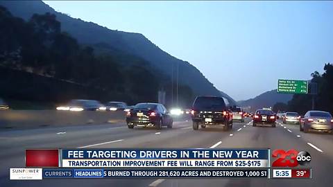 DMV rolls out new laws in new year: Transportation Improvement Fee