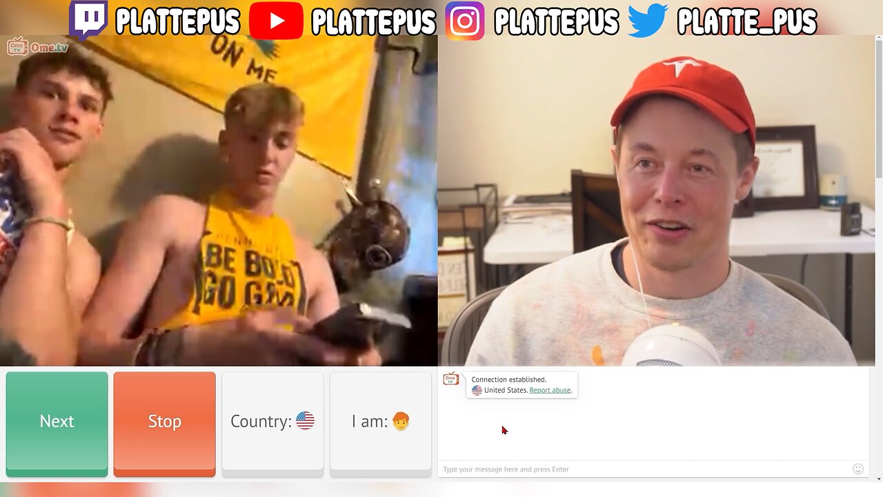 Elon Musk Goes on Omegle