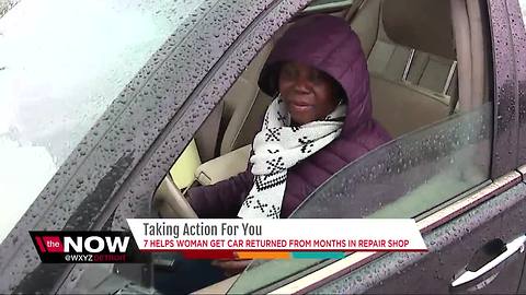 Taking Action team helps get woman's car back