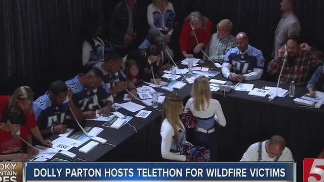 Dolly Parton Hosts Telethon For The Smokies