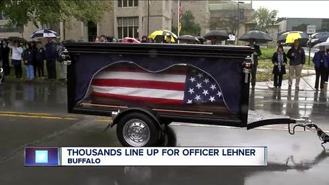 Thousands honor the life of Officer Craig Lehner