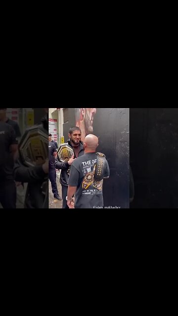 Just two Kings having a civil talk before going to battle